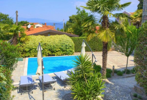 Villa with private pool near the beach KRK